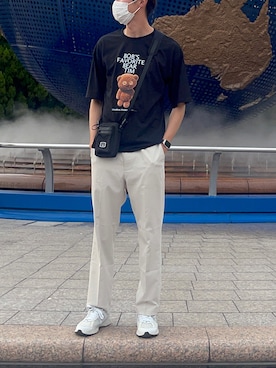 「BEAUTY&YOUTH UNITED ARROWS（ビューティーアンドユースユナイテッドアローズ）のアイテム」を使った、いっきさん（メンズ・185cm）の夏コーディネート