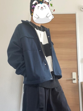 「Right-on（ライトオン）のアイテム（ニットキャップ/ビーニー）」を使った、jinさん（メンズ・174cm）の春コーディネート