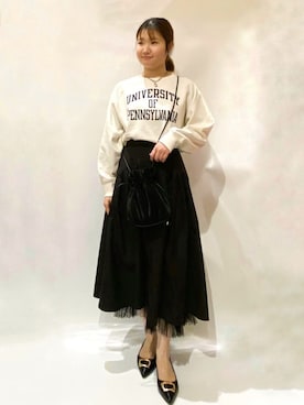 sayaさん（レディース・165cm）の冬コーディネート