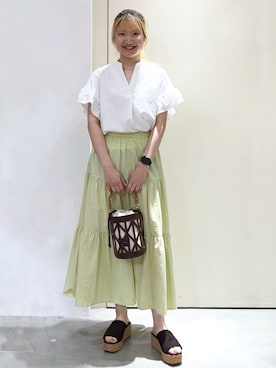 sayaさん（レディース・165cm）の夏コーディネート