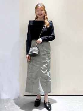 sayaさん（レディース・165cm）の冬コーディネート