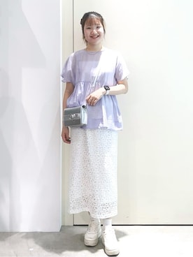 sayaさん（レディース・165cm）の夏コーディネート