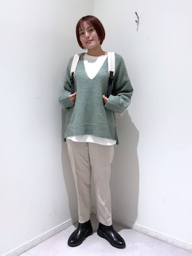 hiinaさん(レディース・161cm)の秋コーディネート