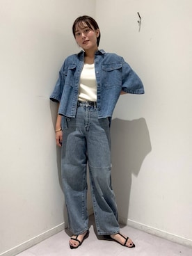 「アイテム（バングル/リストバンド）」を使った、hiinaさん（レディース・161cm・20代）の秋コーディネート