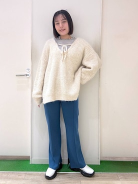 hiinaさん(レディース・161cm)の冬コーディネート