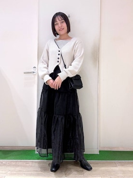 hiinaさん（レディース・160cm）の秋コーディネート