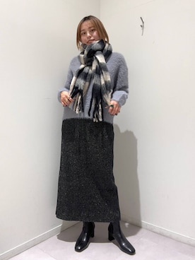 hiinaさん(レディース・161cm)の冬コーディネート