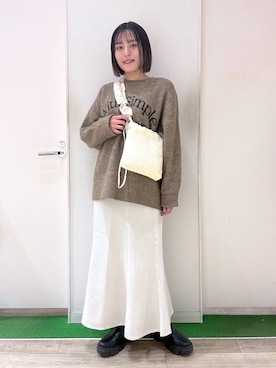 hiinaさん（レディース・161cm）の冬コーディネート