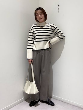 hiinaさん（レディース・161cm）の冬コーディネート