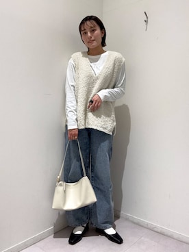 「アイテム（パンプス）」を使った、hiinaさん（レディース・161cm・20代）の春コーディネート