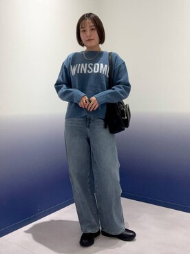hiinaさん(レディース・161cm)の冬コーディネート