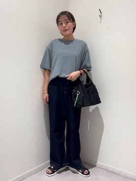 「アイテム（バングル/リストバンド）」を使った、hiinaさん（レディース・161cm・20代）の夏コーディネート