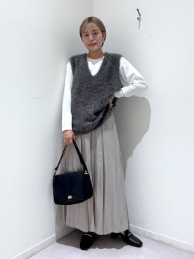 hiinaさん（レディース・161cm）の秋コーディネート