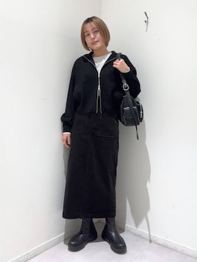 hiinaさん（レディース・161cm）の冬コーディネート