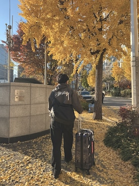 「アイテム（マウンテンパーカー）」を使った、ぎょ🐠🐟🐡さん（メンズ・172cm・20代）の秋コーディネート