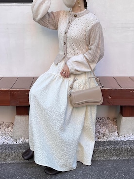 「Olu.（オルドット）のアイテム」を使った、tomokaさん（レディース・157cm）の春コーディネート