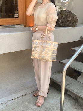 tomokaさん(レディース・157cm)の夏コーディネート