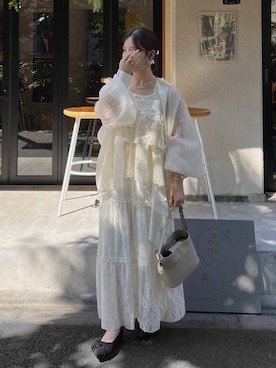 「アイテム（フレグランス）」を使った、tomokaさん（骨格ストレート・レディース・157cm）の夏コーディネート