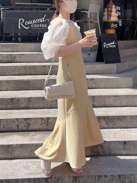 tomokaさん（レディース・157cm）の春コーディネート