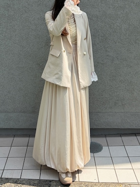「Olu.（オルドット）のアイテム」を使った、tomokaさん（レディース・157cm）の春コーディネート