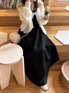 tomokaさん（レディース・157cm）の冬コーディネート