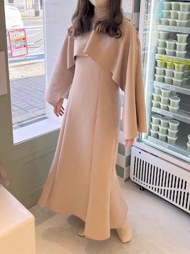 「アシンメトリー」｜「アイテム（その他）」を使った、tomokaさん（レディース・157cm）の冬コーディネート