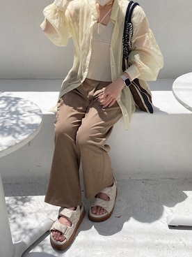 tomokaさん（レディース・157cm）の夏コーディネート