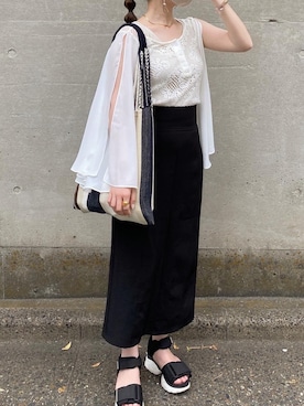 tomokaさん(レディース・157cm)の夏コーディネート