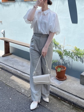 tomokaさん（レディース・157cm）の夏コーディネート