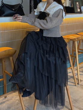 「Olu.（オルドット）のアイテム」を使った、tomokaさん（レディース・157cm）の秋コーディネート