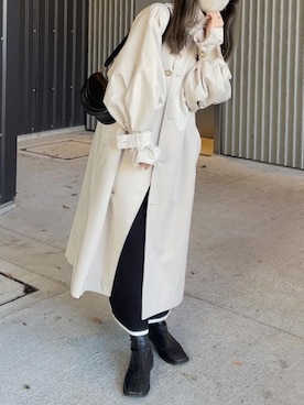 tomokaさん（レディース・157cm）の春コーディネート