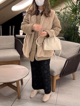 tomokaさん(レディース・157cm)の冬コーディネート