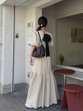 「Olu.（オルドット）のアイテム」を使った、tomokaさん（レディース・157cm）の夏コーディネート