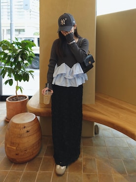 tomokaさん（レディース・157cm）の秋コーディネート