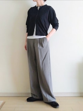 「H&M（エイチ・アンド・エム）のアイテム」を使った、kazaneさん（レディース・166cm）の秋コーディネート