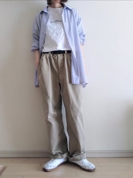 「H&M（エイチ・アンド・エム）のアイテム」を使った、kazaneさん（骨格ウェーブ・レディース・166cm）の夏コーディネート