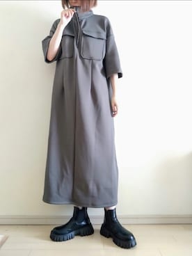 「夏秋ミックス」｜kazaneさん（レディース・166cm）の秋コーディネート