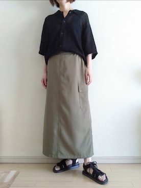 kazaneさん(レディース・166cm)の夏コーディネート