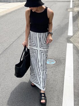 MIHOさん（レディース・158cm）の夏コーディネート