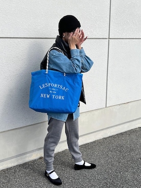 「カンフーシューズ」｜MIHOさん（レディース・158cm）の秋コーディネート