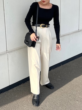 MIHOさん（レディース・158cm）の冬コーディネート
