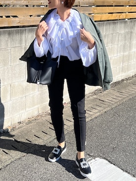 「fitmore」｜MIHOさん（レディース・158cm）の冬コーディネート