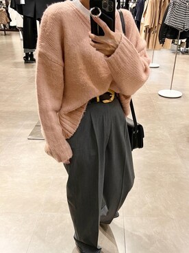 MIHOさん（レディース・158cm）の冬コーディネート