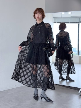 「JEANASIS（ジーナシス）のアイテム（パンツ）」を使った、よここさん（レディース・168cm）の春コーディネート