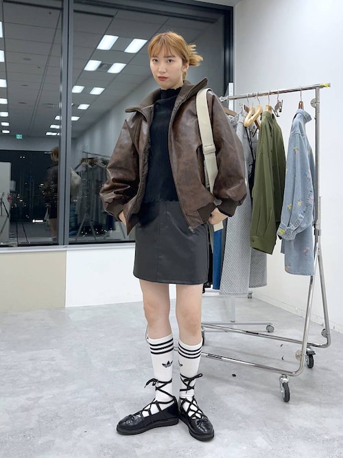 AURALEE レザーミニスカート　2024FW AURALEE レザーミニスカート2024FW