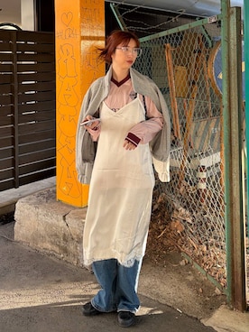 よここさん（レディース・168cm）の春コーディネート