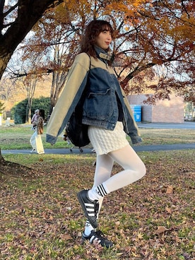 「リラックス」｜よここさん（レディース・168cm）の冬コーディネート