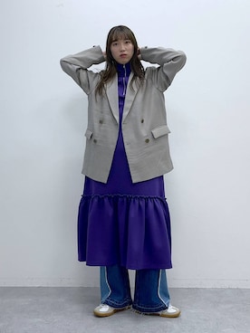 よここさん（レディース・168cm）の冬コーディネート