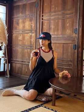 「アイテム（レッグウェア）」を使った、よここさん（レディース・168cm・30代）の夏コーディネート