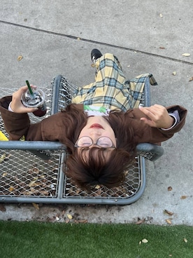 「アイテム（テーラードジャケット）」を使った、よここさん（レディース・168cm・30代）の秋コーディネート